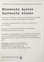 'binnenste buiten buitenste binnen'