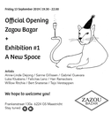 'Exhibition #1, A New Space'